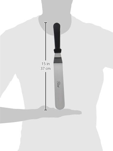 Ateco Professional Offset Spatula Set, Silver, 1 - Pack, Large