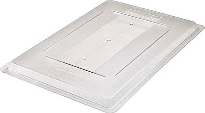 Rubbermaid Commercial Products Polycarbonate Food Storage Box/Tote, 2 Gallon, Clear, for Restaurant/Kitchen/Cafeteria