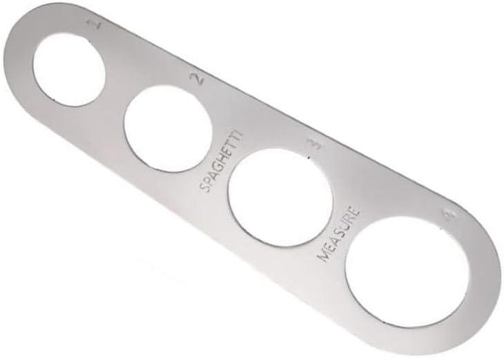 Stainless Steel Spaghetti Measurer Ruler For Pasta Portion Control