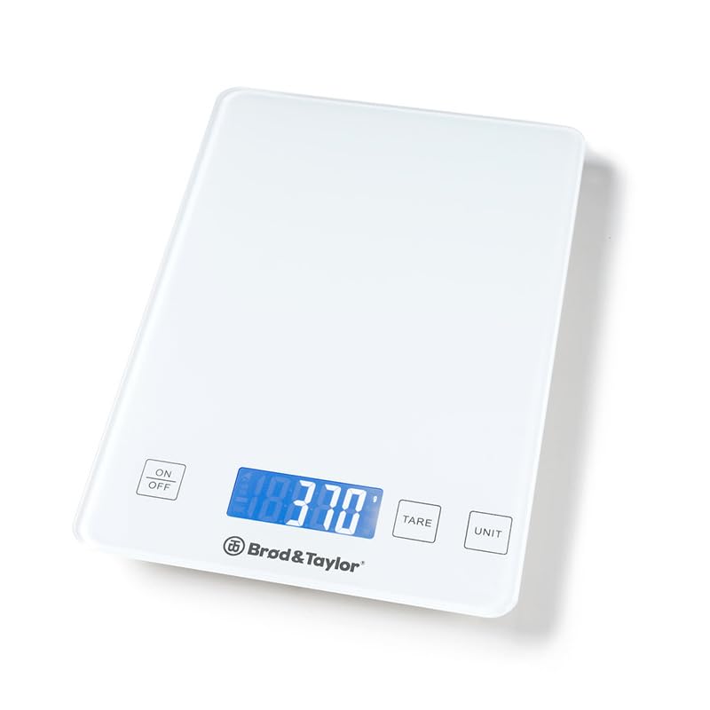 Brod & Taylor Precision Kitchen & Coffee Scale with Timer | (0.1g Precision)