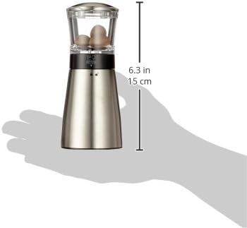 Peugeot Daman Nutmeg Mill 15cm - 6"", stainless steel
