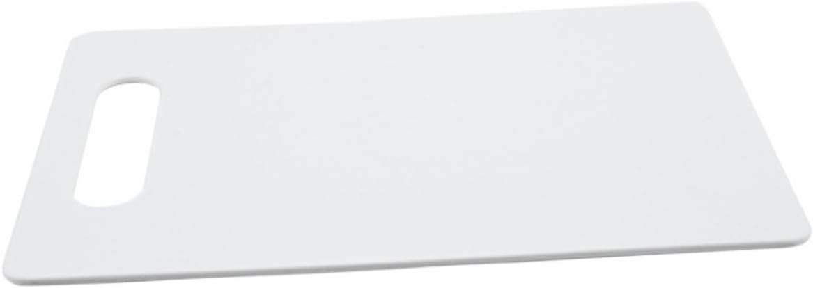 PRETYZOOM Kitchen Cutting Board Chopping Mat Square Plastic Non-slip Cutting Board for Kitchen Use Sturdy Food-grade Plastic Suitable for Fruits Vegetables