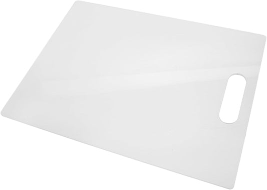 Lurrose Nonslip Large Acrylic Cutting Board 400x300x5mm Kitchen Chopping Mat for Vegetables Fruits Meat with Reusable Safe Surface for Home and Camping Use