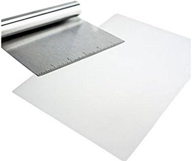 Stainless Steel Food Scraper and Chopper Large Griddle Spatula Kitchen Tool Gadget