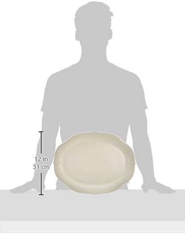 Lenox French Perle Chip and Dip Tray, White -