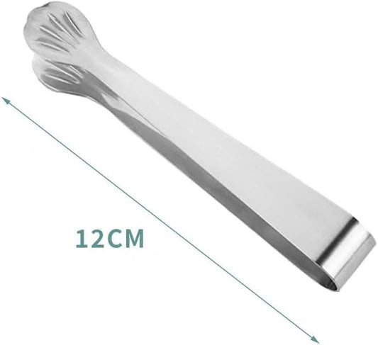 Serving Tong Kitchen Tongs,Buffet Tongs, Stainless Steel Food Tong Serving Tong,small tongs 6 Pack (7 Inch)