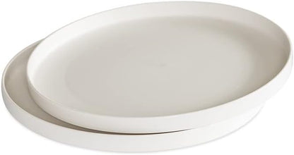 Nordic Ware Divided Meal Tray with Lid, White, Microwave Safe Polypropylene