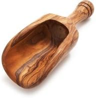 Berard Olive-Wood Handcrafted Scoop, 7 Inch