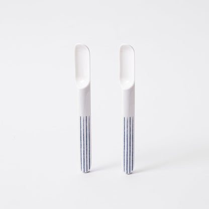 Prepara Talavera Taco Spoon, Set of 2, Red