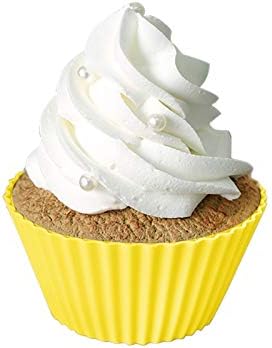 Tvoip Mini Muffin Pan - Reusable Silicone Cupcake Molds 2in 24 Pack - Small Baking Cups Truffle Cake Pan Set Nonstick in (Random 6 Colors)