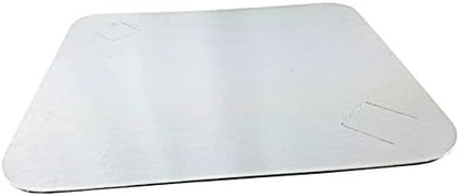 Handi-Foil Large Aluminum 3-Compartment Oblong Tv Dinner Tray Pan w/Lid 25/Pk (pack of 25)