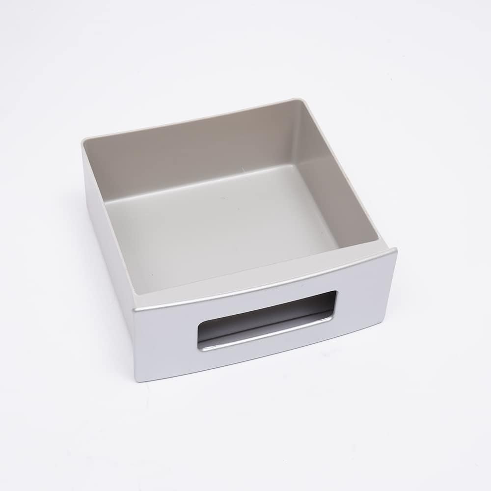 Auto Rice Dispenser Container, Stainless Steel Rice Dispenser, 15kg/33lb Large Capacity Automatic Rice Storage Container Kitchen Rice Dispenser Countertop, Silver