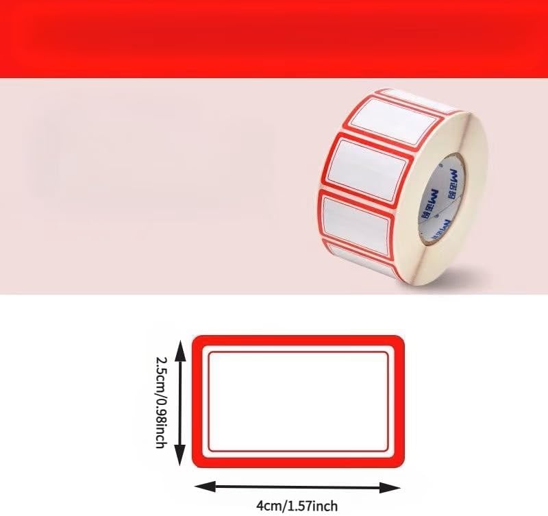 100-Pack Removable Freezer Labels, Waterproof Food Storage Stickers for Date & Contents Marking - Colors B