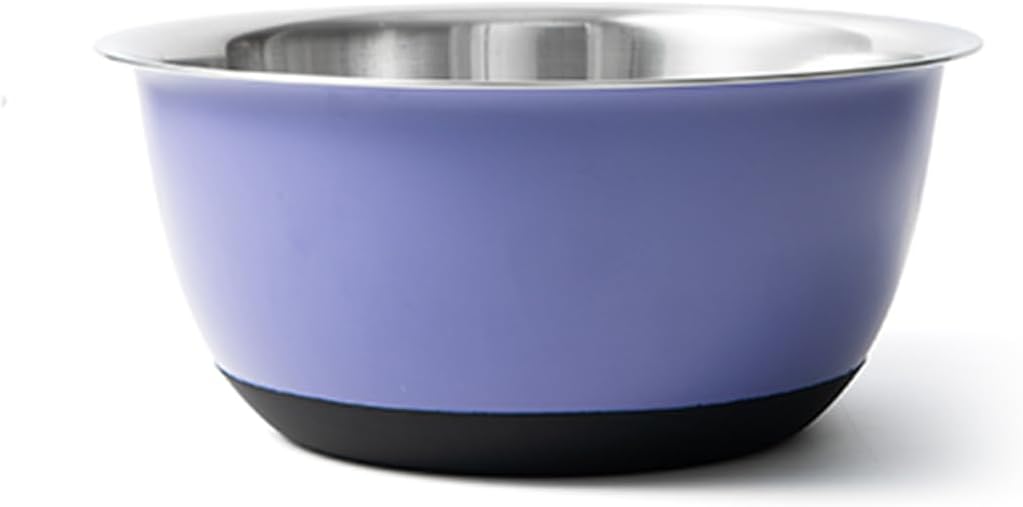 Fox Run Stainless Steel Small Mixing Bowl, 7.25 x 7.25 x 3.75 inches, Metallic