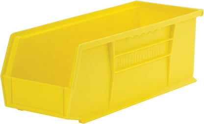Akro-Mils 30234 AkroBins Plastic Storage Bins, Space-Saving Stackable Bins for Garage, Pantry, Craft Organization, 15" x 5" x 5", Clear, 12-Pack