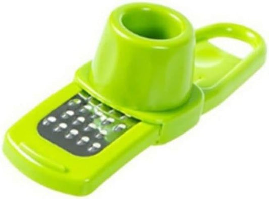Multifunction Ginger Grater Tool Mini Grater Nutmeg Grinder Garlic Grater, Kitchen Manual Fruit Vegetable Nuts Chopper Grinder Tools (Green)