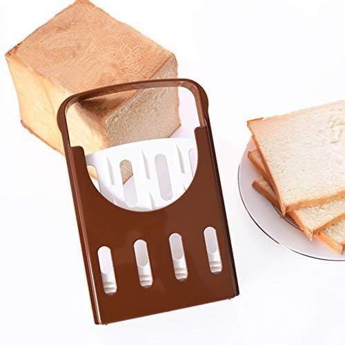 Foldable Compact Bread Slicing Guide for Homemade Bread & Sandwiches