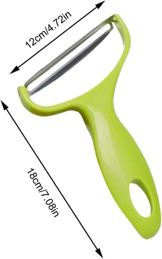 Green Cabbage Shredder, Stainless Steel Fruit Vegetable Potato Peeler Cabbage Graters Kitchen Must Have for Home Restaurants, Graters, Peelers and Slicers(18 * 12cm)