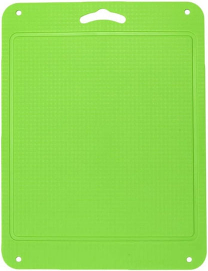 Kingneed Silicone Chopping Mat Flexible Thick Cutting Board Food Grade Material Odorless Two Sided Non-Slipping 0.15 inch Thickness, 12.6 x 9.6 inch for Kitchen (Blue)