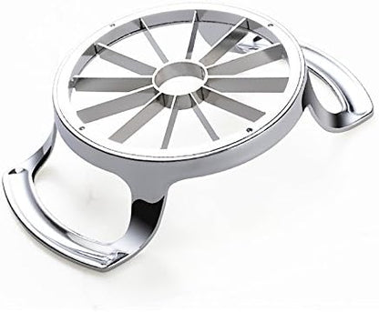 Stainless Steel Apple Slicer and Corer - FEITA 12 Blades Food Grade 304 Extra Large Heavy Duty Apple Cutter Divider up to 4 Inch Apples