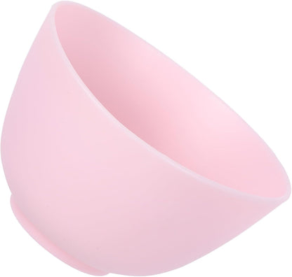 Didiseaon Odorless Anti-drop Silicone Mixing Bowl for Facial Masks Cooking Flexible Microwave Dishwasher Safe for Ingredients Sauces Medium Green