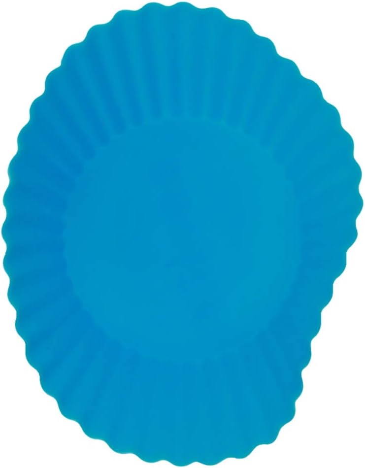 Utoolmart Silicone Cupcake Baking Cups,Reusable Silicone Baking Cups, Non-stick Cupcake Muffin Liners Cake Molds Set, Use As Lunch Box Dividers, 5 Pcs