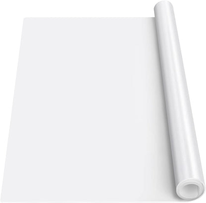 Silicone Mat Heat Resistant Mats for Countertop, Large Silicone Mats for Crafts Kitchen Counter Workbench Table protector, Size 36x24 inches Thick 2mm,Rolled Package,Light Blue
