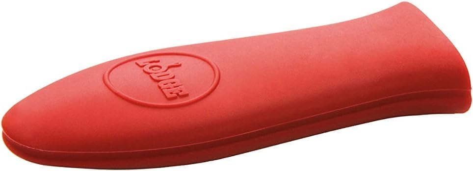 Lodge Silicone Mini Hot Handle Holder, Dishwasher Safe, Red