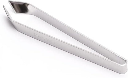 Tokyo Design Studio Fish Bone Tweezer Flat Type 11.8 cm 0335-562, Silver