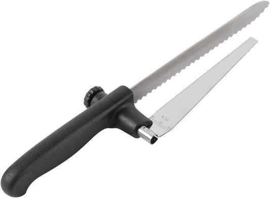 Fox Valley Traders Knife with Adjustable Slicing Guide by Chef's Pride