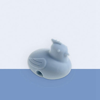 Silicone Pot Lid Lifters, Cute Animal Heat Resistant Pot Lid Rack Holder Clips, Spill- Proof Steam Vent Stand for Soup Pots Saucepan(Pig)