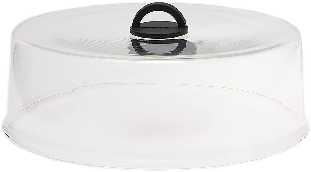 Tall Microwave Tempered Borosilicate Glass Plate Cover 10 x 4