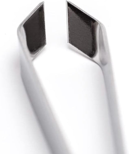 Tokyo Design Studio Fish Bone Tweezer Flat Type 11.8 cm 0335-562, Silver