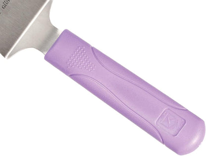 Mercer Culinary Millennia Bench Scraper, 5 7/8 Inch X 3 1/2 Inch Blade, Black Handle