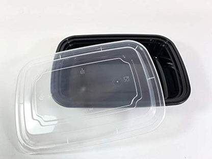 50 sets Rectangle 58oz Meal Prep Containers with lids Microwavable Food Container Plastic BPA Free Rectangle