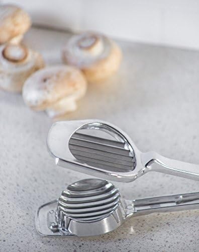 Fox Run Stainless Steel Egg Yolk Separator For Raw Eggs, 6.75” x 1.75” x 1”