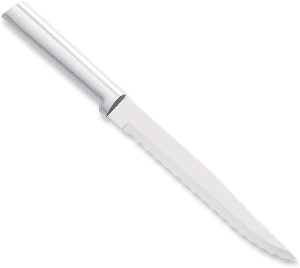 RADA Cutlery Serrated Slicer Knife (R138), Silver