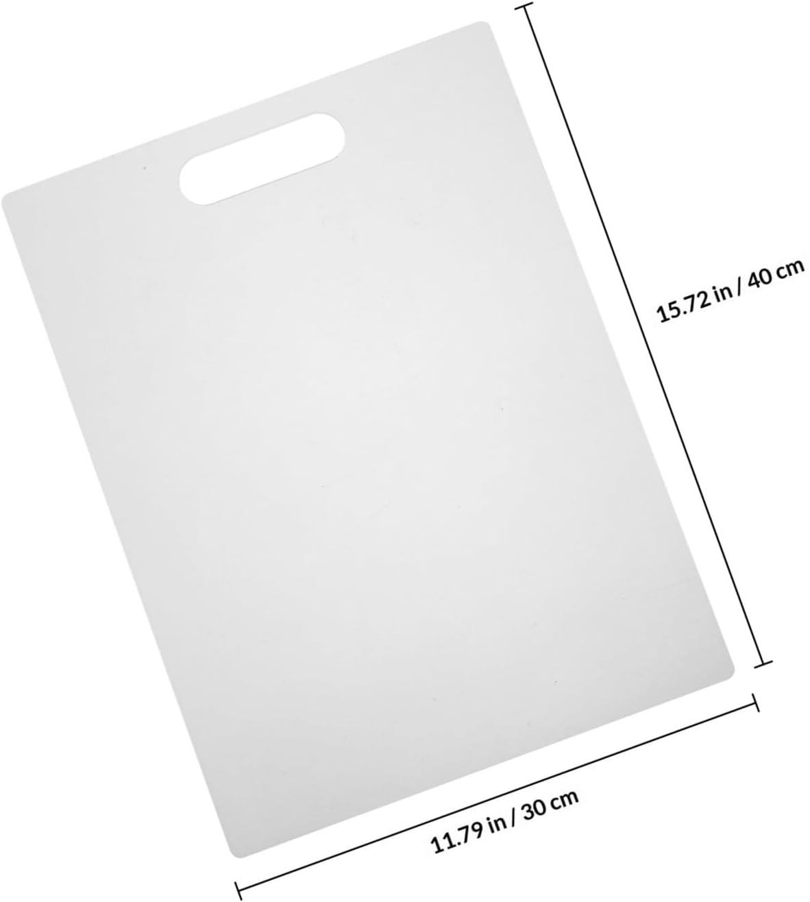 Nonslip Acrylic Cutting Board 400x300x5mm Large Kitchen Chopping Mat for Vegetables Meat Fruit Food Prep