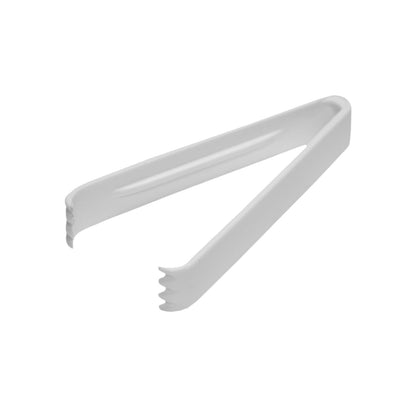 Party Essentials - N617 Hard Plastic Serving Tongs, 6.5", Black