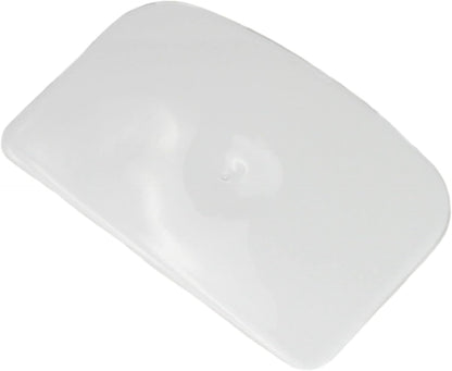 Chef Craft Classic Plastic Dough Scraper, 6 Inch, White, One Size