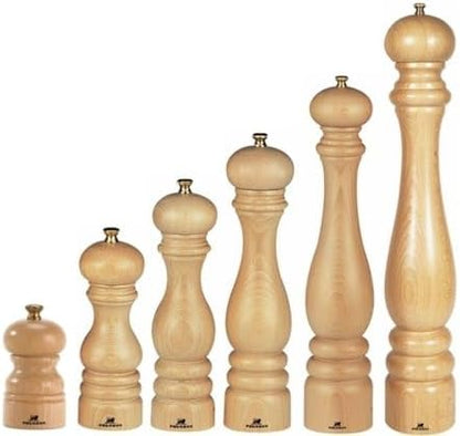 Peugeot Paris Salt Mill, Classic, 7 in, Natural, PEFC Beech Wood