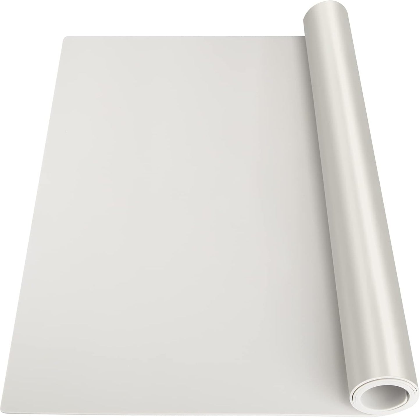 Silicone Mat Heat Resistant Mats for Countertop, Large Silicone Mats for Crafts Kitchen Counter Workbench Table protector, Size 36x24 inches Thick 2mm,Rolled Package,Light Blue
