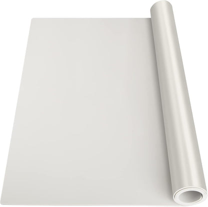 Silicone Mat Heat Resistant Mats for Countertop, Large Silicone Mats for Crafts Kitchen Counter Workbench Table protector, Size 36x24 inches Thick 2mm,Rolled Package,Light Blue