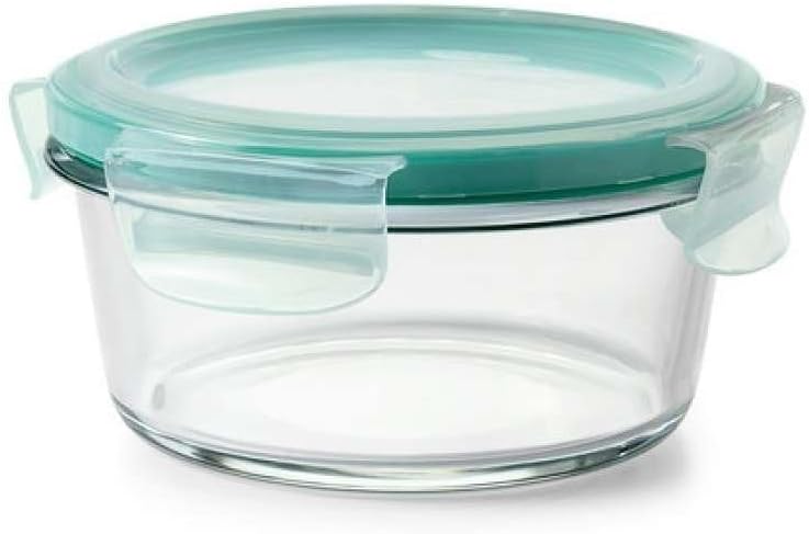 OXO Good Grips 1 Cup Smart Seal Airtight Glass Round Food Storage Container