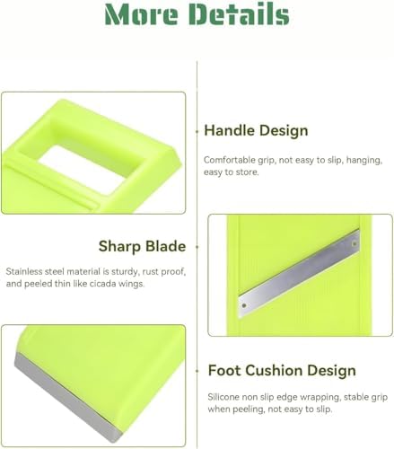 Vegetable Chip Maker, Portable Handheld Potato Slicer, Stainless Steel Food Chopper Mandoline Slicer Vegetable Carrots Chipper