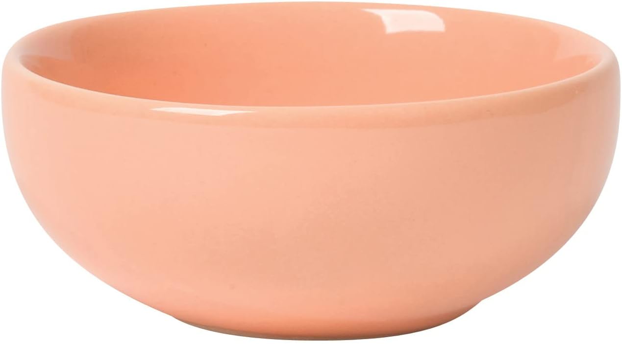 Now Designs Canyon Ceramic Pinch Bowl Set, Soy Sauce Dish, Set of 6, 2 oz