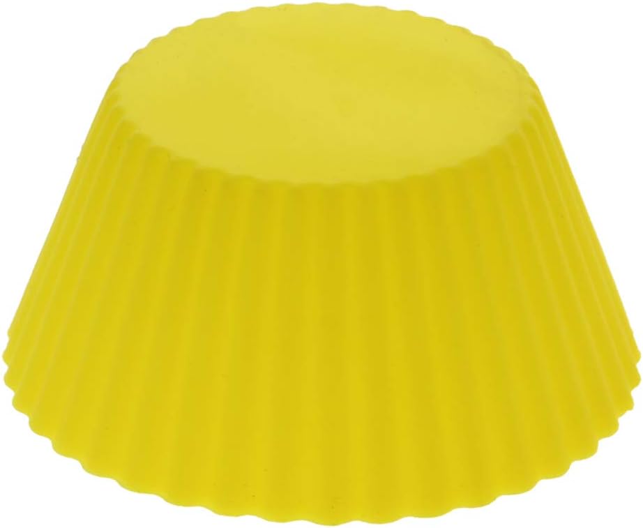 Utoolmart Silicone Cupcake Baking Cups,Reusable Silicone Baking Cups, Non-stick Cupcake Muffin Liners Cake Molds Set, Use As Lunch Box Dividers, 5 Pcs