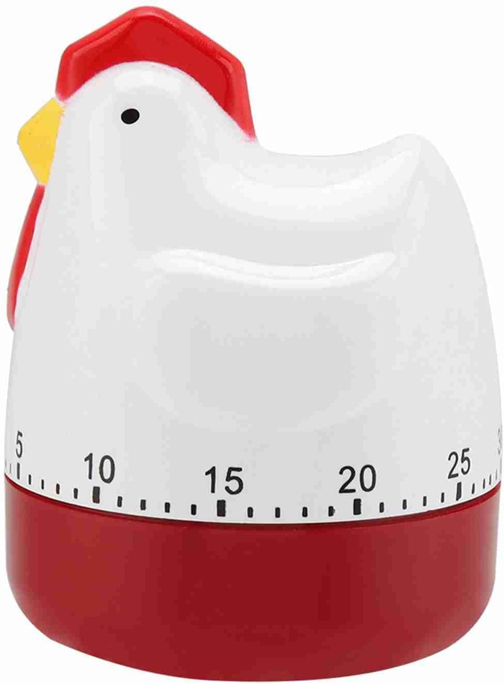 Kitchen Timer Cute, Egg Timer, Mechanical, Up to 60 Minutes