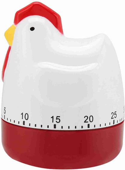 Kitchen Timer Cute, Egg Timer, Mechanical, Up to 60 Minutes