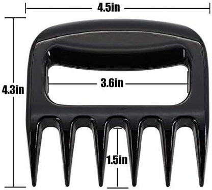 TOPULORS Ideal Gift Meat Claws-Strongest BBQ Meat Handler Forks Pulled Pork Shred Handling Meat & Carving Turkey Claws Handler Set for Your Smoker & Barbecue(1 Pair)